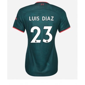 Liverpool Luis Diaz #23 kläder Kvinnor 2022-23 Tredje Tröja Kortärmad